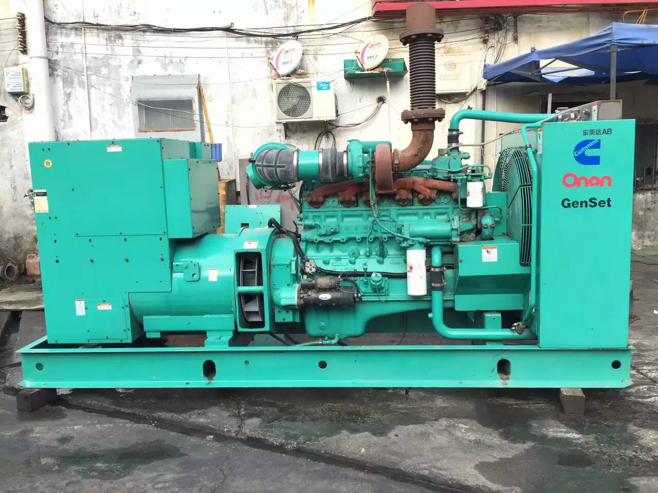 嵩县租赁发电机-柴油发电机不正常冒烟的原因